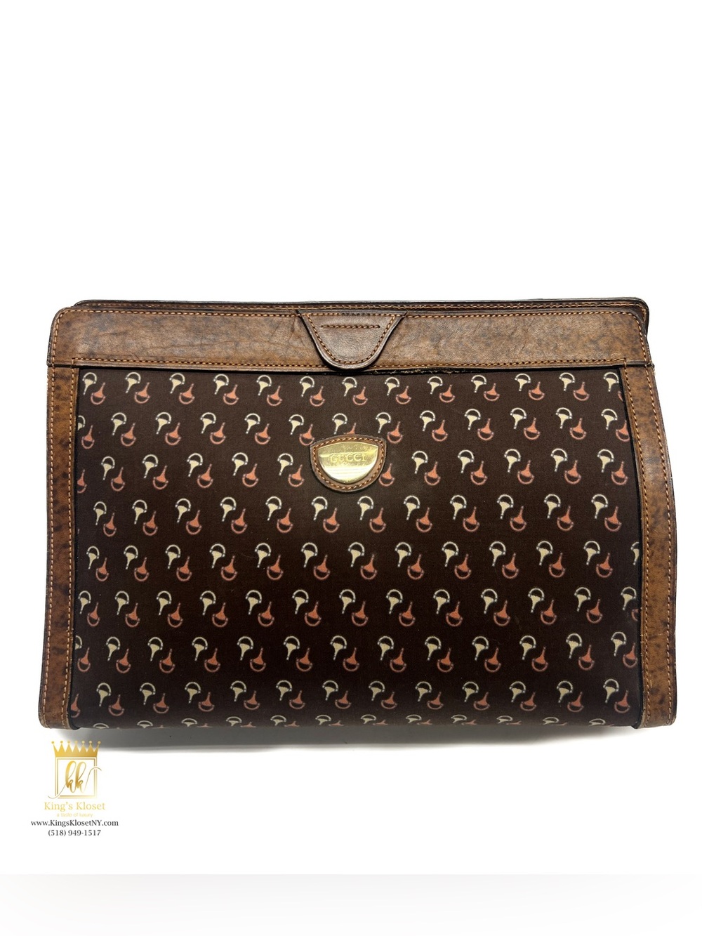 Gucci horsebit vintage Pouch